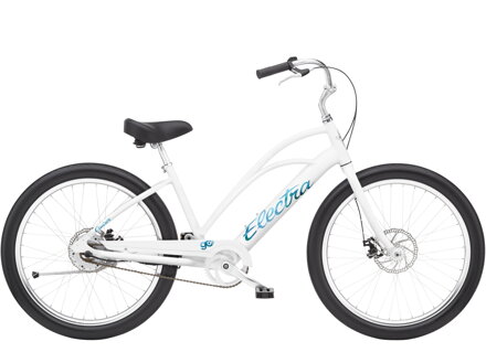 Electra Cruiser Go! Step-Thru – Weiß