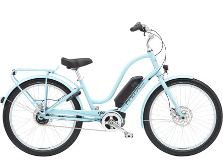 Electra Townie Los! 5i Step-Thru – Gletscherblau