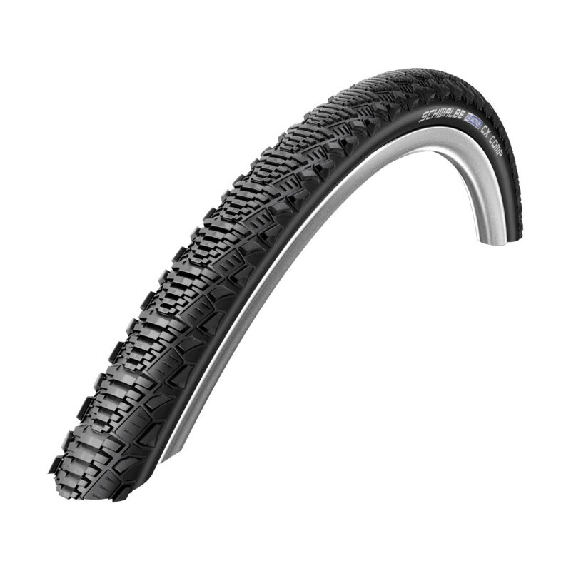 SCHWALBE Reifen CX COMP (30-622) 28x1,20 700x30C Active 50EPI K-Guard 430g Schwarz