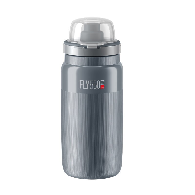 ELITE Trinkflasche FLY MTB TEX 550 grau