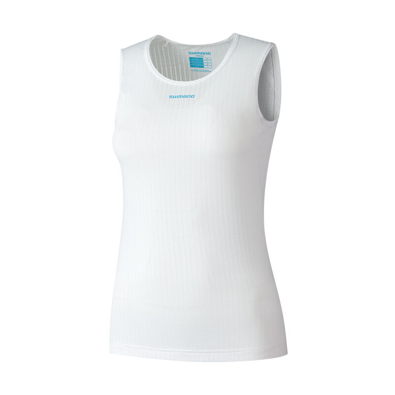 SHIMANO Damen T-Shirt VERTEX MESH SL BASE LAYER weiß