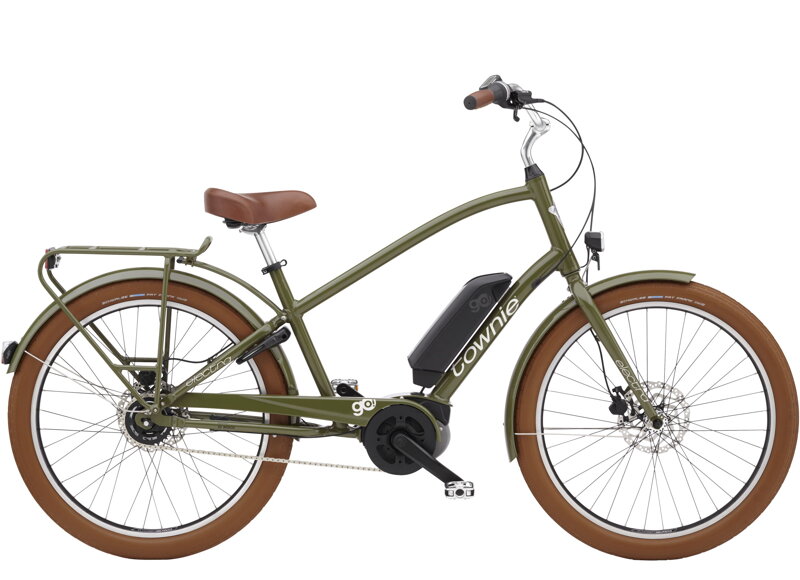 Electra Townie Los! 5i Step-Over – Oliv