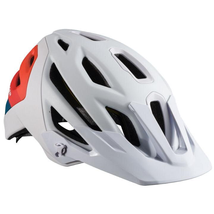 Bontrager Lithos MIPS Helm Weiß/Orange